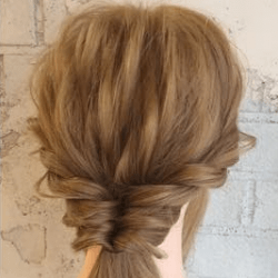 くるりんぱ×ねじりんぱで簡単ポニーテール☆　ヘアアレンジ　ロングヘア