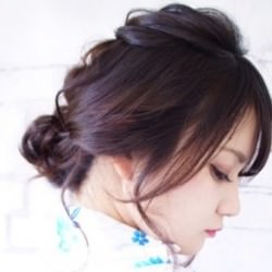 ドキっと？お色気浴衣ヘア♪　ヘアアレンジ　ミディアムヘア