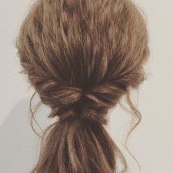 浴衣にも♪ローポ二アレンジ　ヘアアレンジ　ロングヘア