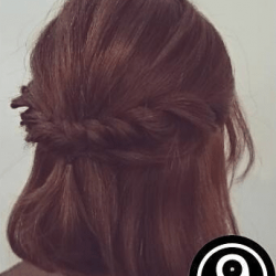 ボブさん必見 ロープ編みで作る清楚系ハーフアップアレンジ ヘアレシピ 頭美人 ボブさん必見 ロープ編みで作る清楚系ハーフアップアレンジ ヘアレシピ 頭美人