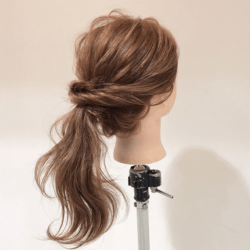 可愛い×お洒落☆ゴム隠しポニー　ヘアアレンジ　ロングヘア