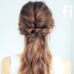 3ステップで可愛くなれる♡ハーフアップアレンジ　ヘアアレンジ　ロングヘア