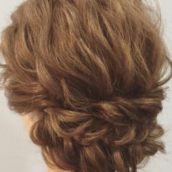 三つ編み4つのまとめ髪♪ ヘアアレンジ ミディアムヘア