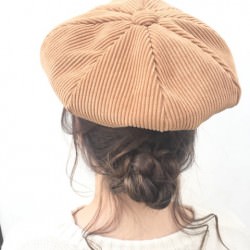 ベレー帽×お団子でつくる垢抜けスタイル♪ ヘアアレンジ ロングヘア