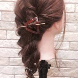 3STEPで文学少女に☆簡単編みおろしスタイル ヘアアレンジ ロングヘア