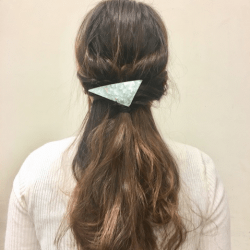 どんな髪の長さでも大丈夫！オシャレ度◎のハーフアップ　ヘアアレンジ　ロングヘア