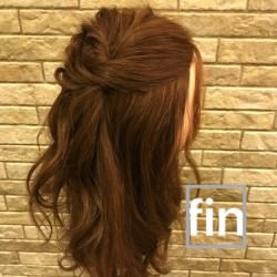 クルクル巻きつけハーフアップ ヘアレシピ 頭美人 クルクル巻きつけハーフアップ ヘアレシピ 頭美人