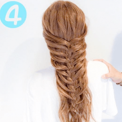 まるでマーメイド!?可愛い編み込みアレンジ♡ ヘアアレンジ ロングヘア