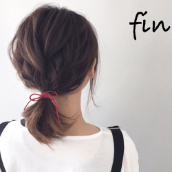 ボブでも可愛く♪ふんわりこなれポニー ヘアアレンジ ショートヘア