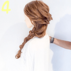 お出かけにピッタリ♡三つ編み×くるりんぱのダウンアレンジ ヘアアレンジ ロングヘア