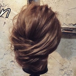 ふわっと触りたくなるまとめ髪♡ ヘアアレンジ ロングヘア