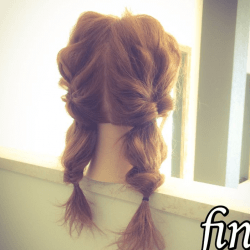 これが今風!可愛いゆるふわツインテール♪ ヘアアレンジ ロングヘア