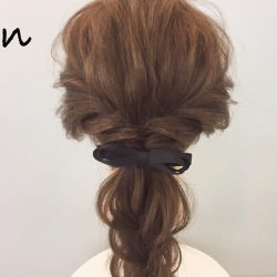 上品で清楚で可愛い！無敵ポニーテール　ヘアアレンジ　ロングヘア