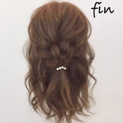 面倒くさがり屋さんにオススメ!後ろ姿美人になれるミディアムアレンジ☆ ヘアアレンジ ミディアムヘア