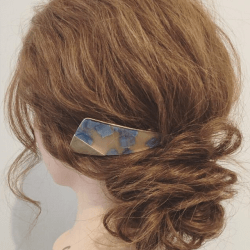 簡単シニヨンでゆるふわ大人女子に♪ ヘアアレンジ ロングヘア