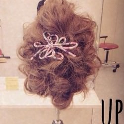 エアリー感たっぷりもこもこアレンジ☆ ヘアアレンジ ロングヘア