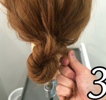 優しい印象を与えてくれる!ラフなお団子☆3
