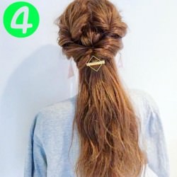 老け見え回避！こなれ感が出せるハーフアップ☆　ヘアアレンジ　ロングヘア