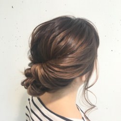 こだわってるように見える☆まとめ髪アレンジ ヘアアレンジ ロングヘア