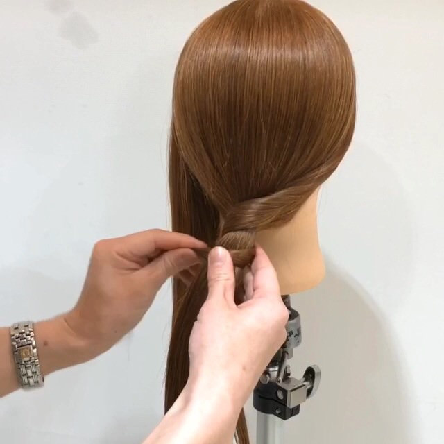 【ヘアゴム3つだけ】ゆらゆら揺れるポニーテールを格上げ☆2