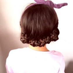 簡単にできる子供のヘアアレンジ ヘアレシピ 頭美人