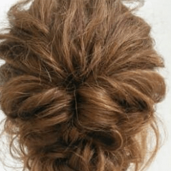 ロープ編みを利用したアップスタイルのヘアアレンジ♡ ヘアアレンジ ロングヘア