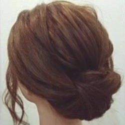 浴衣美人になれる♪おだんご風ヘアアレンジ　ヘアアレンジ　ミディアムヘア