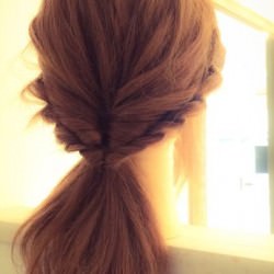 くるりんぱってやっぱり万能☆きれいめアレンジ ヘアアレンジ ロングヘア