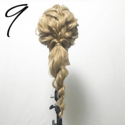 まるでラプンツェル!?お上品編み下ろしヘア ヘアアレンジ ロングヘア