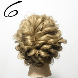 ロープ編みゴージャスアップアレンジ! ヘアアレンジ ロングヘア