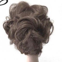 ブライダルシーンにもぴったり♥華やかなねじりんぱアレンジ　ヘアアレンジ　ミディアムヘア