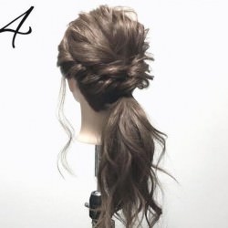 後ろ姿も可愛くなれる♡とっておきのポニーテールアレンジ　ヘアアレンジ　ロングヘア