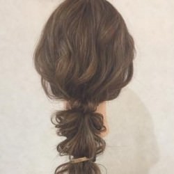 こなれ感抜群!ローポニテールアレンジ ヘアアレンジ ロングヘア