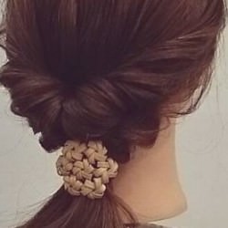 使える♪くるりんぱ×ローポニアレンジ♡　ヘアアレンジ　ロングヘア