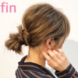 アホ毛や寝癖を活かしたおだんごアレンジ♪ ヘアアレンジ ロングヘア