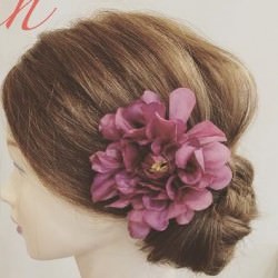 高級なお店にもバッチリ合う!ドレスアップヘア☆ ヘアアレンジ ロングヘア