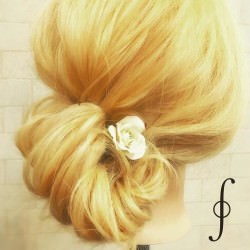 簡単♡クラシカルなまとめ髪アレンジ ヘアアレンジ ロングヘア