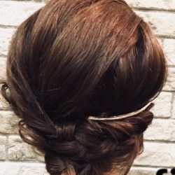 自分で簡単!お呼ばれヘアアレンジ☆ ヘアアレンジ ロングヘア