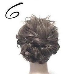 ボブさんにおすすめ☆ねじって作るこなれシニヨン ヘアアレンジ ショートヘア