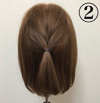 ショートヘアでも一気に雰囲気が出る大人のハーフアップアレンジ☆2