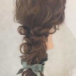 結婚式でも使えるお呼ばれアレンジ☆ ヘアアレンジ ロングヘア