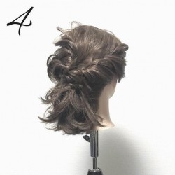 ドレスアップしたときに◎ショートの方向け!大事な日にしたいねじりアレンジ ヘアアレンジ ショートヘア