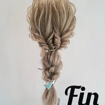 絶対できる☆定番可愛い編み下ろし　ヘアアレンジ　ロングヘア