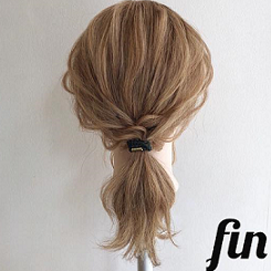 縛るだけで◎きちんと感でおよばれにも好印象ヘア ヘアアレンジ ミディアムヘア