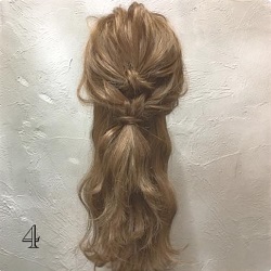 女子力アップ♡エレガントなふんわりハーフアップ ヘアアレンジ ロングヘア