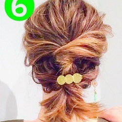 汗ばむ季節におすすめ!首元スッキリなゆるかわボブアレンジ ヘアアレンジ ショートヘア