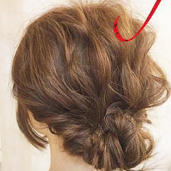 くるりんぱ×三つ編みでできる☆大人っぽい華やかアップヘア ヘアアレンジ ロングヘア