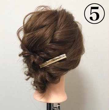 くるりんぱだけで作れちゃう♡ゆるっと決める簡単お呼ばれヘアアレンジ！5