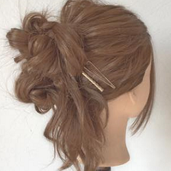 彼とのデートに♡視線独り占めのアップアレンジ ヘアアレンジ ロングヘア