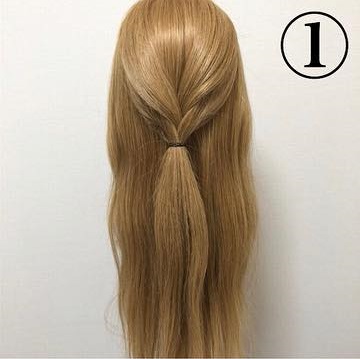 くるりんぱで作るパーティー向けヘアアレンジ！1